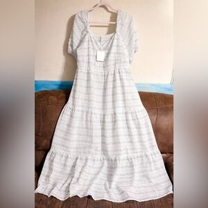 NWT Baevely Floral Maxi Dress With Pockets Size 3X